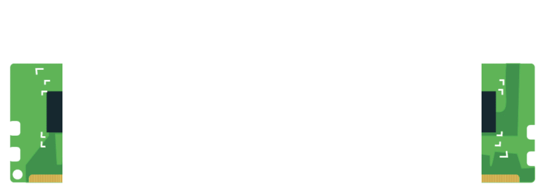 为什么服务器内存硬件上的黑色颗粒这么多？