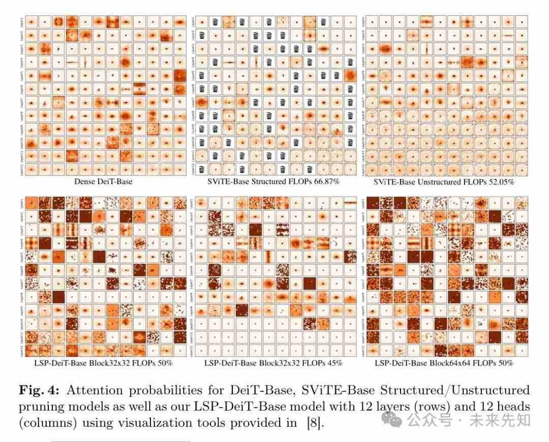 从 DeiT-B 到 DeiT-S,块结构化剪枝在深度 ViTs上 的应用 !