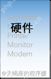 第一章:软件工程师必备的硬件基础