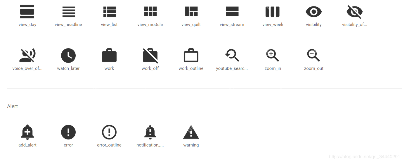 flutter组件2【icons的使用】
