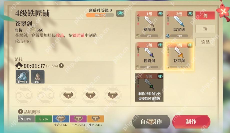 筑城与探险装备制造全解:三职业分工到传说装爆率翻倍攻略