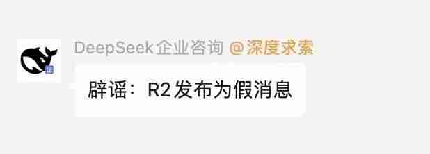 DeepSeek官方辟谣R2模型将在3月17日发布:假消息!