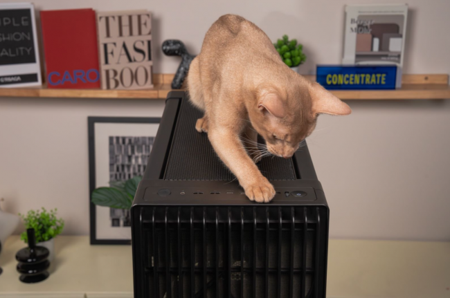 防喵星人误触就选华硕机箱，游戏创作安心无忧