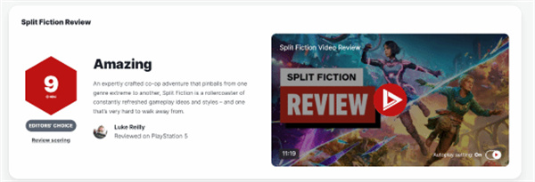 《双影奇境》IGN 9分评价：多种创意风格让人无法自拔