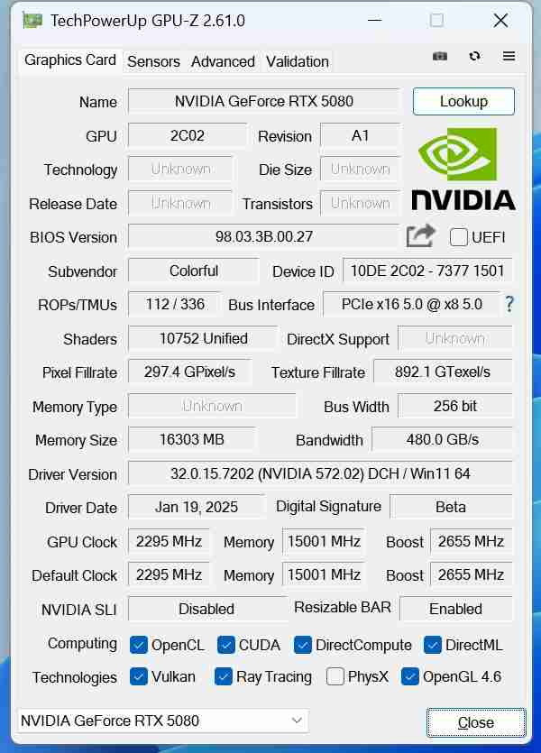 新一代4K游戏利器:七彩虹iGame GeForce RTX 5080 Ultra W OC 16GB评测