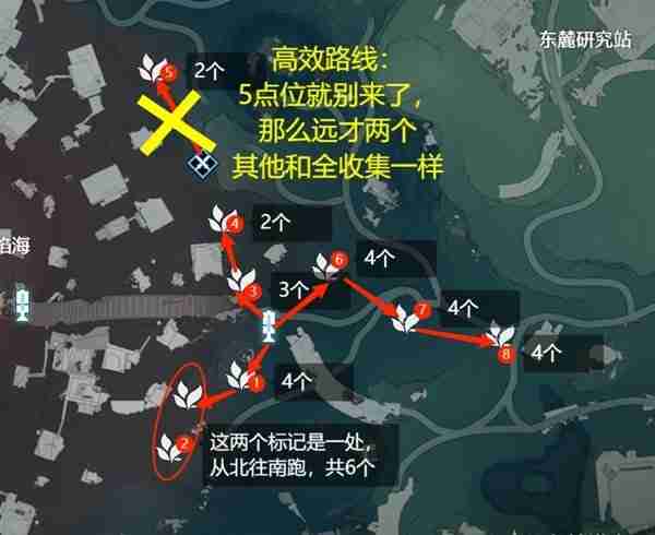 《鸣潮》妙弋花点位分享-妙弋花采集线路推荐