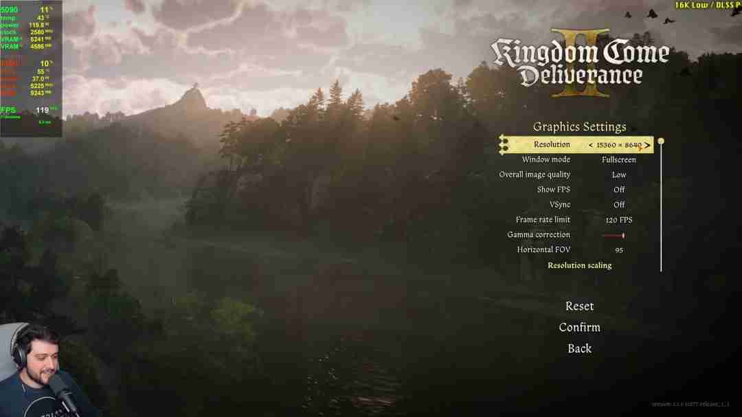 天国:拯救2:极致画质下的性能挑战与RTX 5090的极限表现