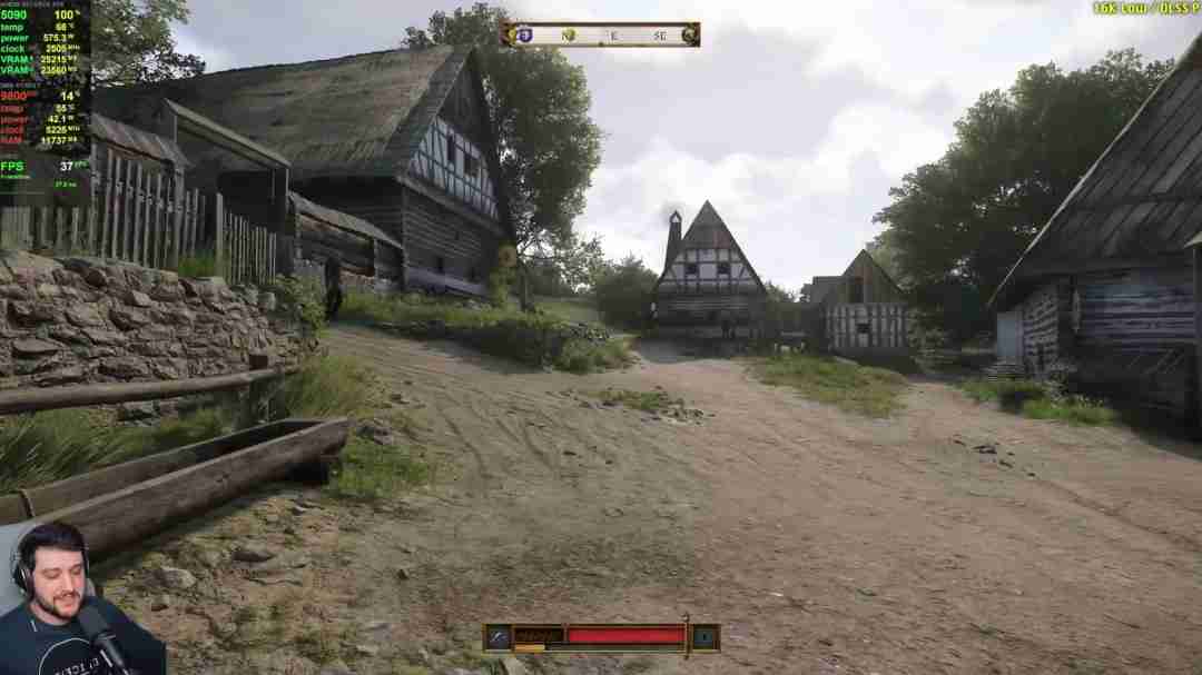 天国:拯救2:极致画质下的性能挑战与RTX 5090的极限表现