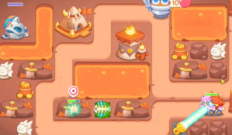 保卫萝卜4饿龙传说第60关玩法指南