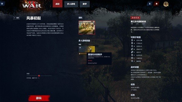 《战争之人2》游戏背景以及玩法机制说明