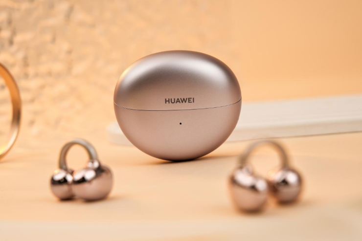 新增头动交互功能!华为FreeClip耳机玫瑰金更懂你!