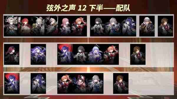 《崩坏星穹铁道》弦外之声满星配队指南