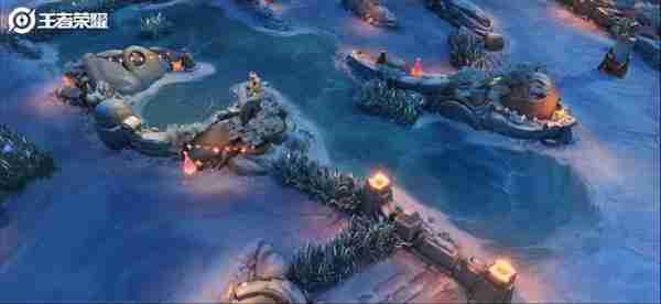 腾讯《王者荣耀》首次地图换季:冰雪5V5峡谷今天正式上线
