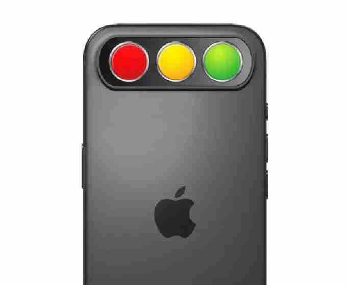 iPhone17ProMax渲染图再曝光:摄像头长得像红绿灯?