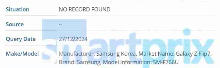 三星 Galaxy Z Fold7 / Flip7 折叠手机型号确认，数字后缀统一为“6”