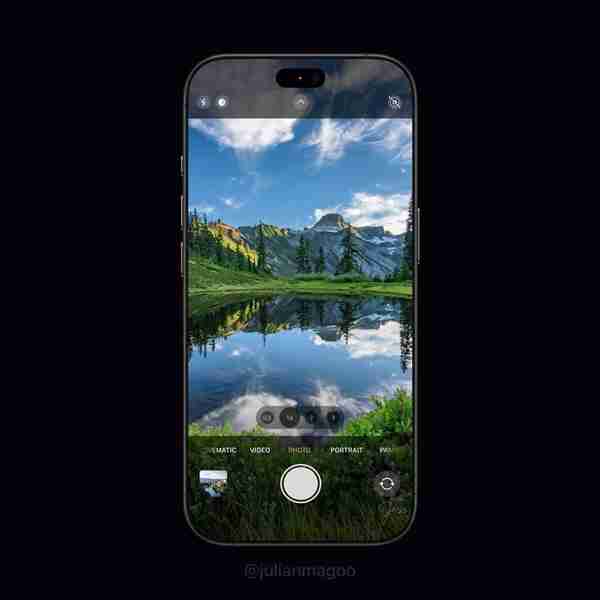 iPhone 17 Pro屏幕造型揭晓:灵动岛首次缩小