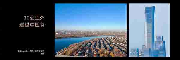 100倍超远摄神器!荣耀Magic7 RSR行业首发2亿超感光潜望长焦