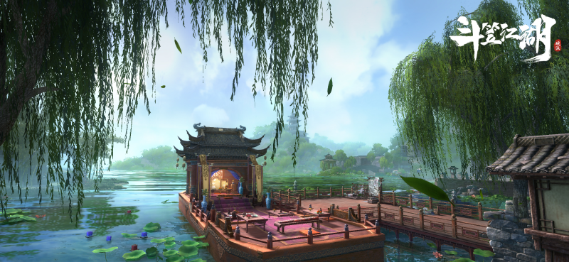 武侠也吃鸡?! 《斗笠江湖》海量竞技玩法让你停不下来