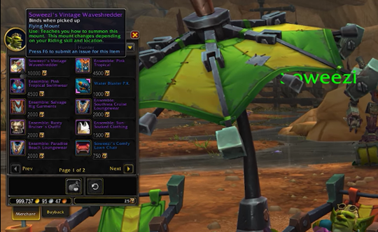 魔兽世界:4款海妖岛坐骑的获取方式,最酷的1款点击就送