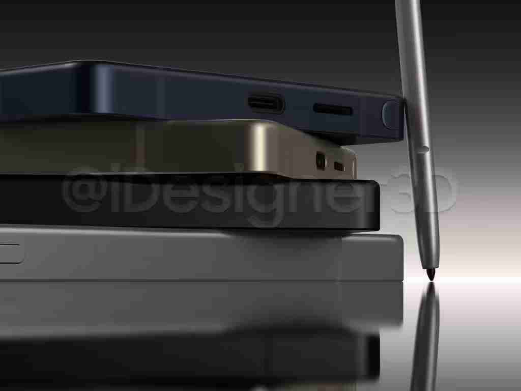 抢先看:三星Galaxy S25 Ultra手机4种颜色渲染图再曝光