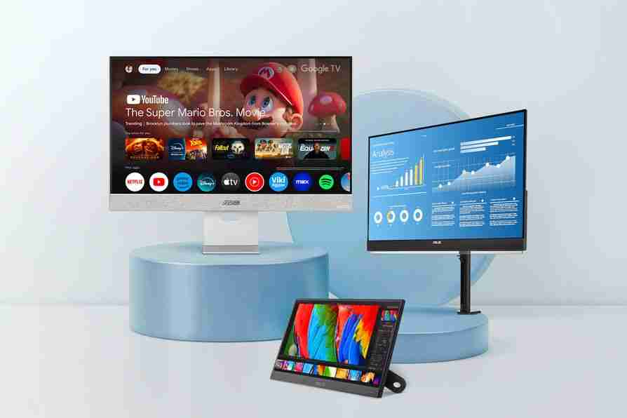 华硕预览 CES 2025 显示器阵容,涵盖 ZenScreen、ROG Strix、ProArt 系列