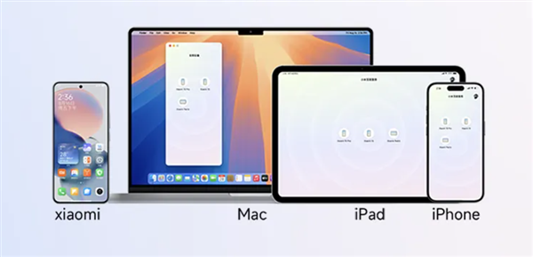 小米和苹果 通了！Xiaomi HyperConnect全面支持苹果设备：轻松互传