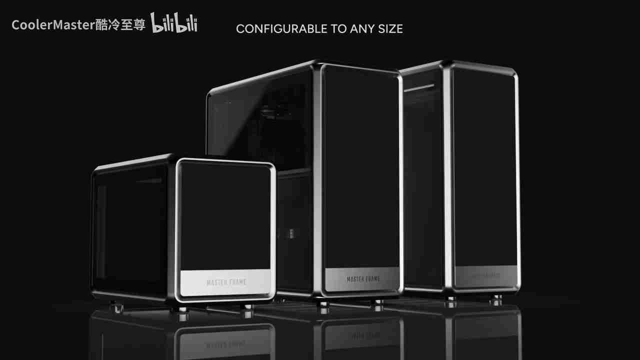 支持自定义面板,酷冷至尊预热 MasterFrame 系列机箱