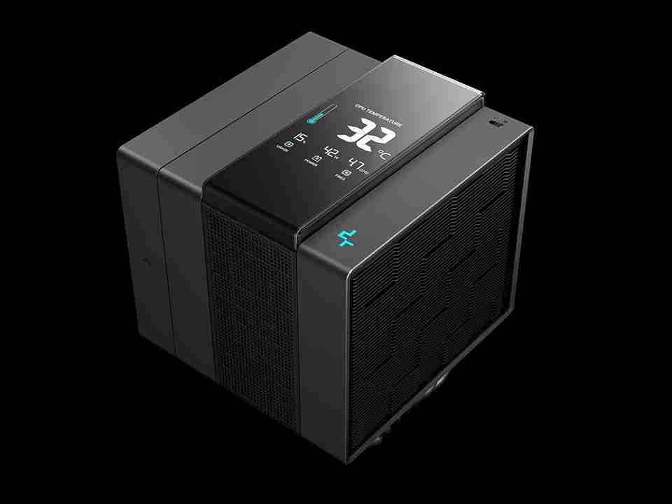 九州风神推出阿萨辛 4 VC VISION 散热器:新增磁吸 LCD 屏,首发价 899 元