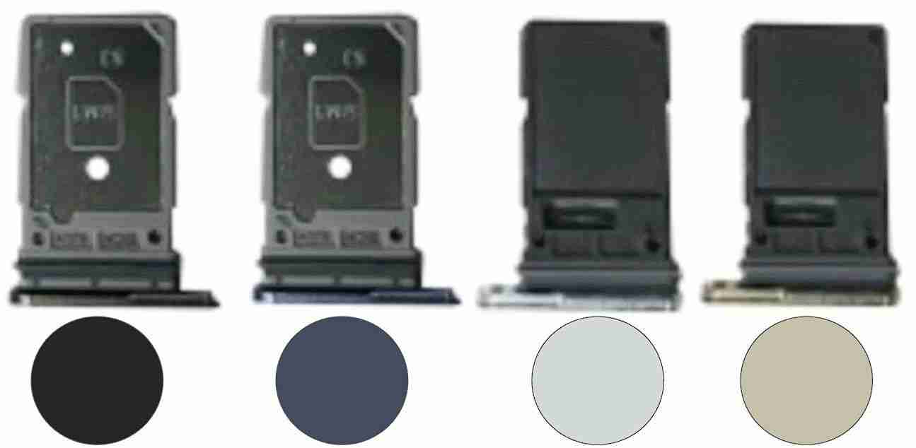 三星 Galaxy S25 Ultra 手机 SIM 卡托曝光,4 种配色抢先看