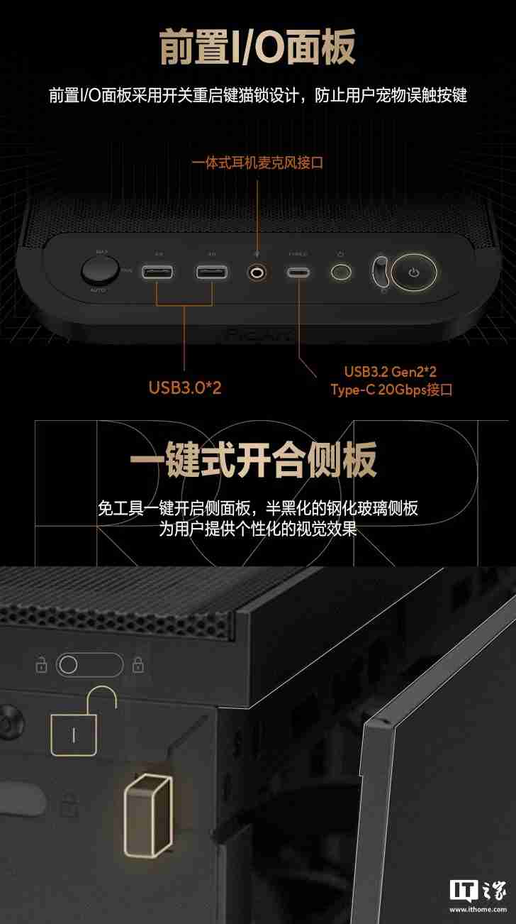 华硕 ProArt 创艺国度 PA401 木艺版机箱上架：标配双 160mm 特规风扇，579 元