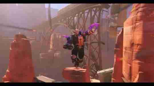 《守望先锋2》新英雄实机公开！可改变地形可爬墙