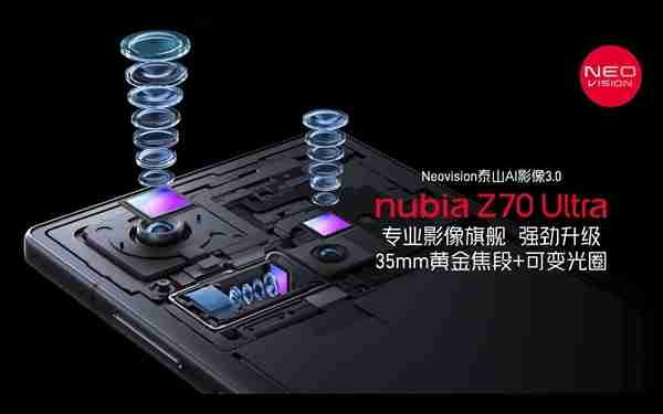 手机界的反“孔”精英!努比亚Z70 Ultra正式发布:售价4599元起