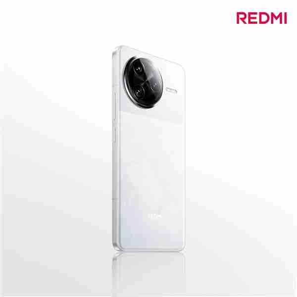 REDMI K80 Pro雪岩白外观公布:1.9mm超窄下巴 质感大增