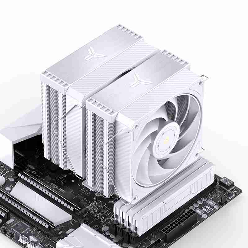 内嵌 13025 风扇,乔思伯推出双塔双扇风冷散热器 HX6280