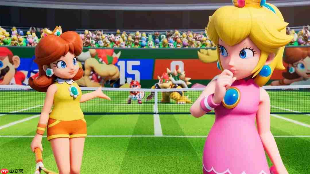 碾压前作 Switch2《马里奥网球:狂热》确认含38名角色