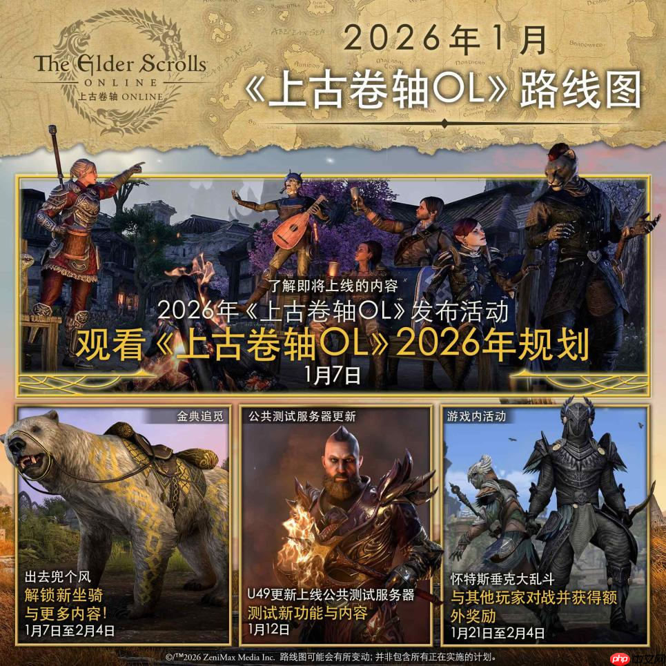 《上古卷轴OL》迎来重大变革:公布全新「赛季」模式,引领全新时代