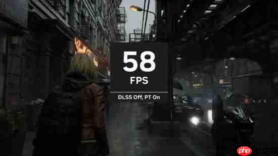 《生化危机9:安魂曲》路径光追/DLSS4预告 不到60帧暴涨至200帧