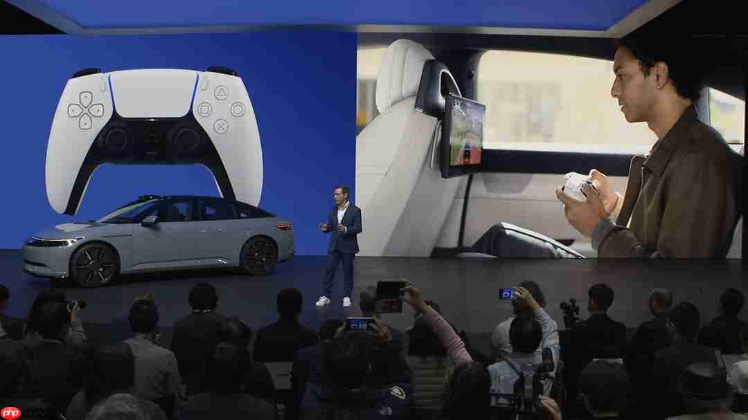 CES：索尼和本田展示电动汽车 本质上是一台PlayStation游戏机