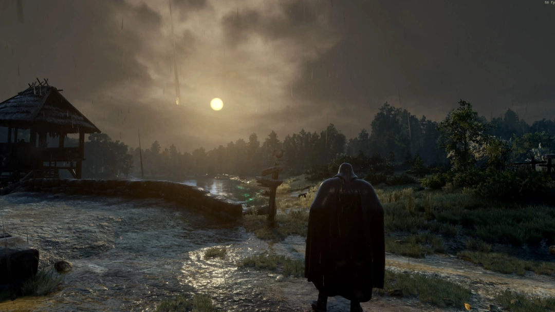 《巫师3》推出全新模组:加入复杂雨水渲染系统