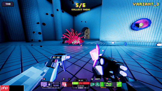 复古肉鸽FPS《ODDCORE》1月7日开启EA 5分钟一局体验高速射击