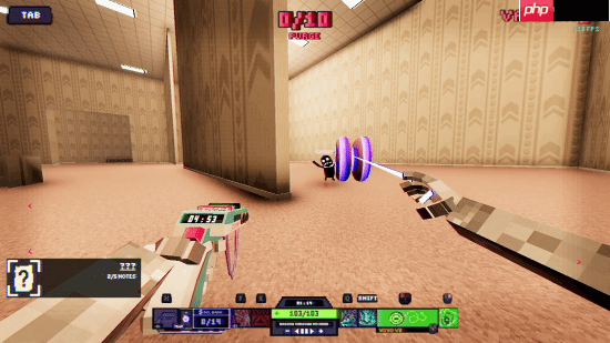 复古肉鸽FPS《ODDCORE》1月7日开启EA 5分钟一局体验高速射击