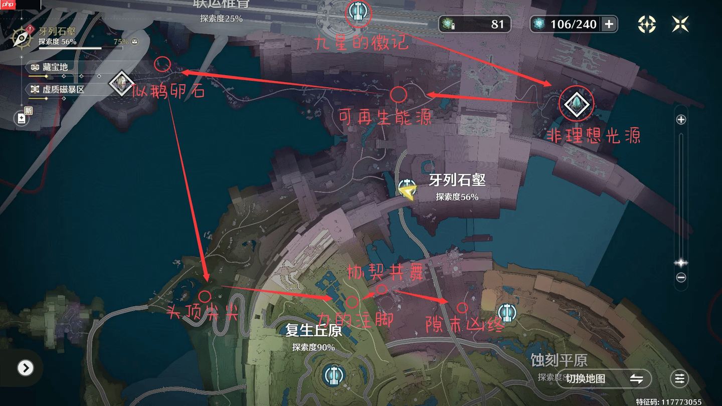 鸣潮存在的视界线怎么完成-鸣潮存在的视界线全部位置