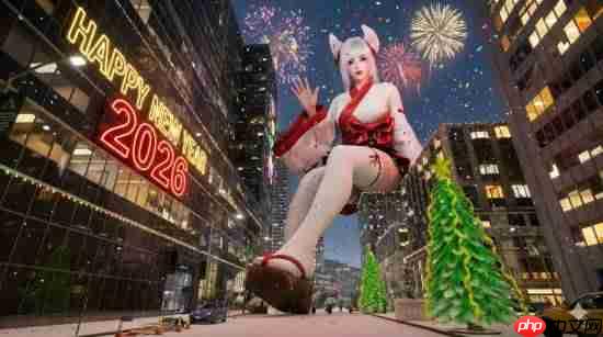 《女巨人游乐场》发新年贺图