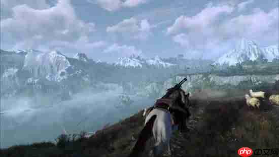 这才是《巫师3》原本的画面!老玩家重制游戏光影