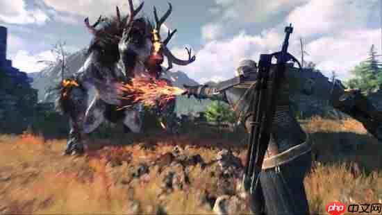 这才是《巫师3》原本的画面!老玩家重制游戏光影