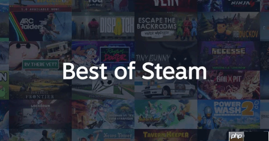 拒绝游戏荒!玩家自制Steam游戏发现网站:超简洁