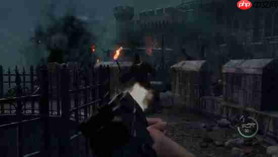 《生化危机4:重制版》变COD?大神制作第一人称mod 全武器瞄具