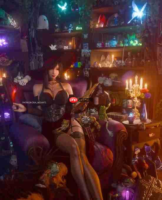 《最终幻想7》全新3D图欣赏：蒂法化身甜点大师