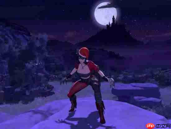 大雷白雪公主游戏新实机：圣诞装抖动物理效果拉满