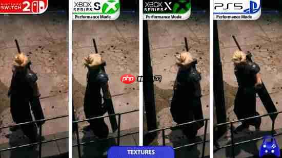 《最终幻想7：重制版》NS2对比PS5、XSX！差距明显